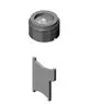 DORNBRACHT-Luftsprudler-mit-Schlitz-ERSATZTEILE-90230102607-M24x1-8-0-l-min-Chrom-90230102607-00 gallery number 1